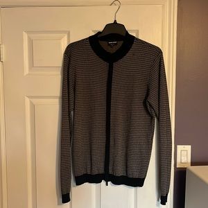 Giorgio Armani, zip up sweater. Size 50 Mens European.